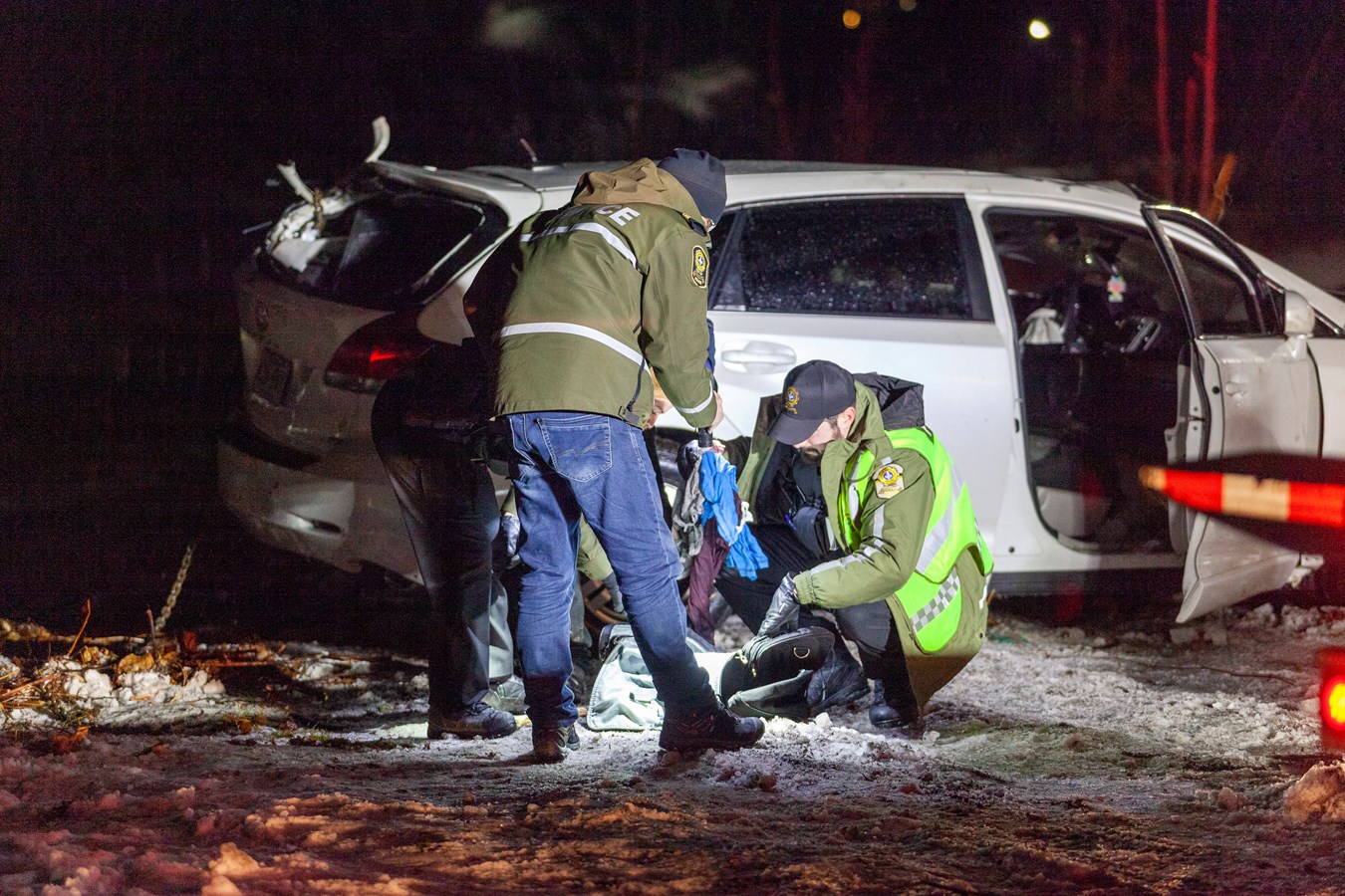 Voitures dans la rivière Chaudière : le conducteur en état d’ébriété