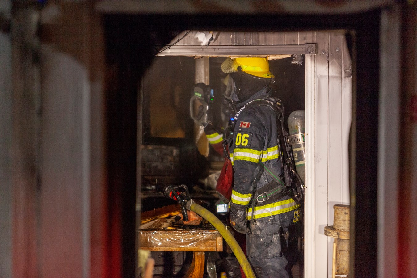 Une résidence incendiée à Beauceville