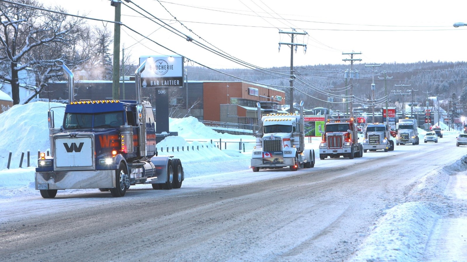 Grosse délégation beauceronne à la manif de Québec