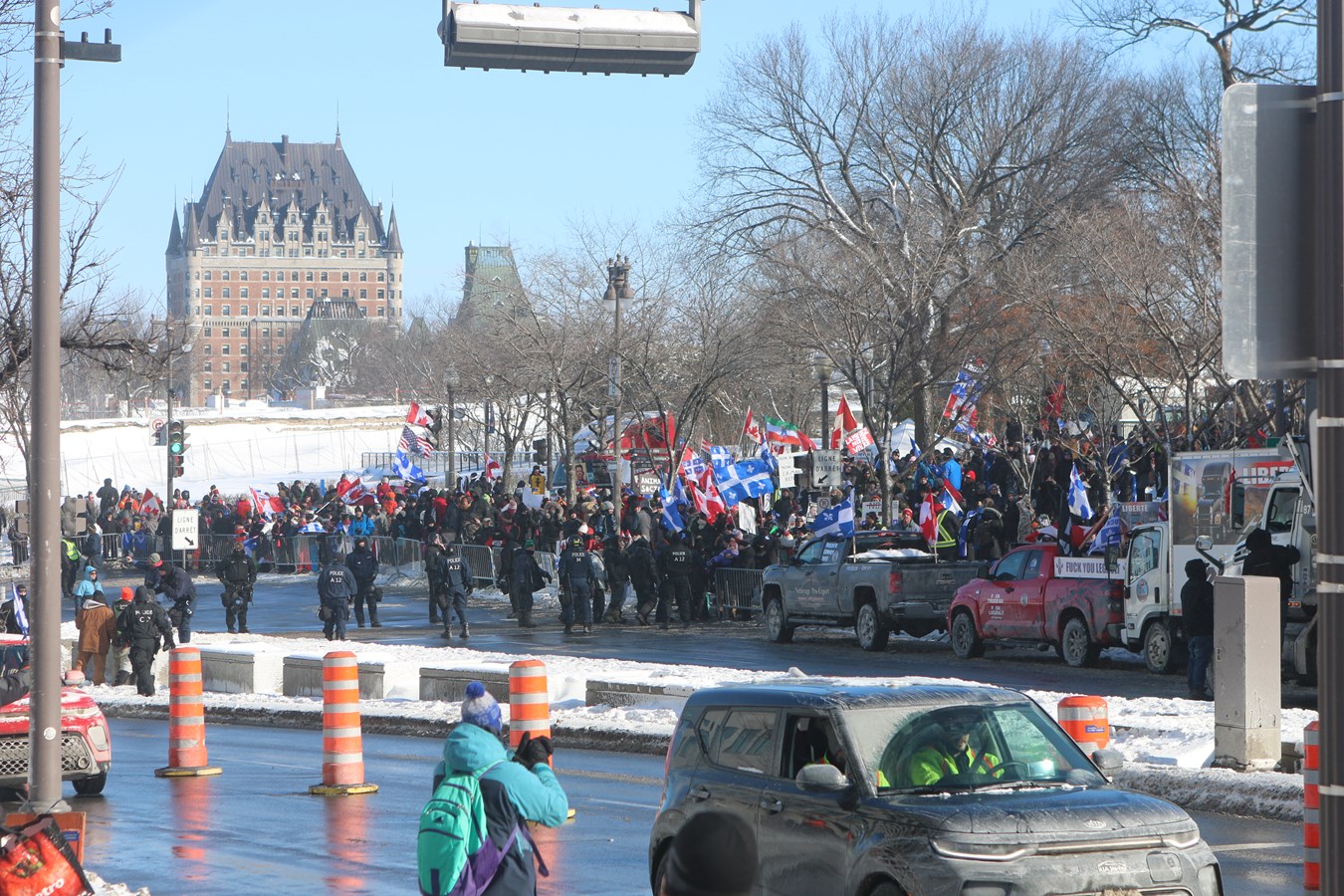 À travers la lentille de notre photojournaliste: spécial Manif de Québec