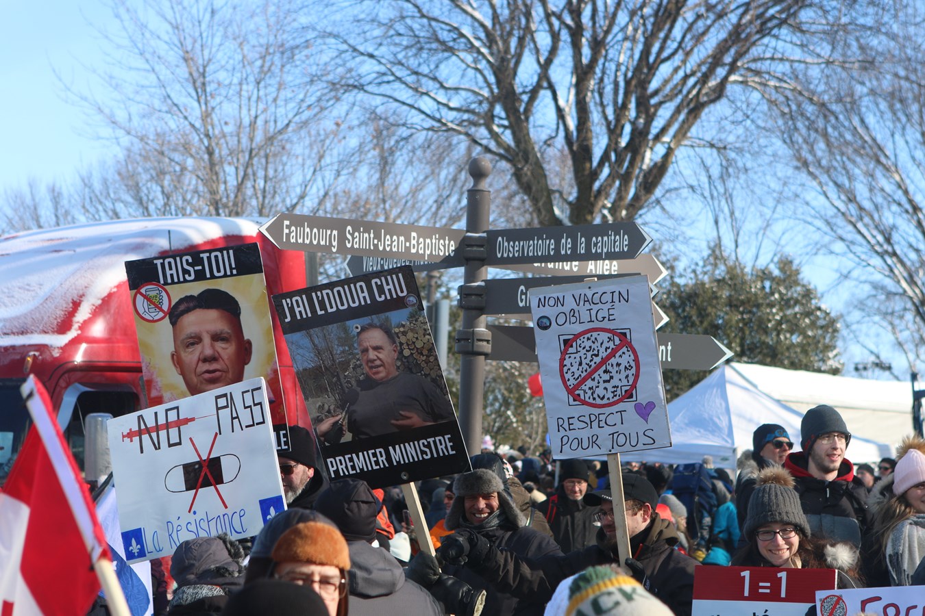À travers la lentille de notre photojournaliste: spécial Manif de Québec