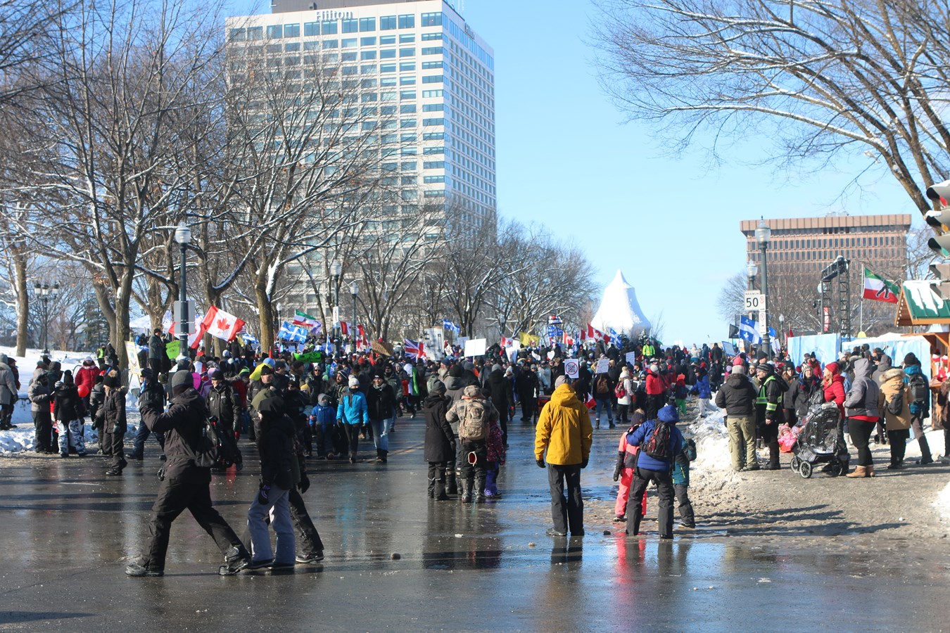 À travers la lentille de notre photojournaliste: spécial Manif de Québec
