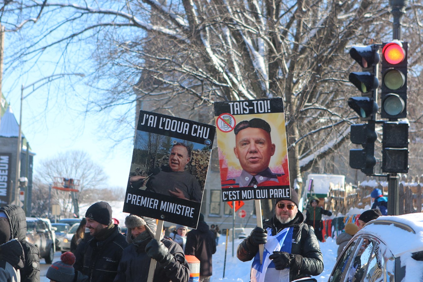 À travers la lentille de notre photojournaliste: spécial Manif de Québec