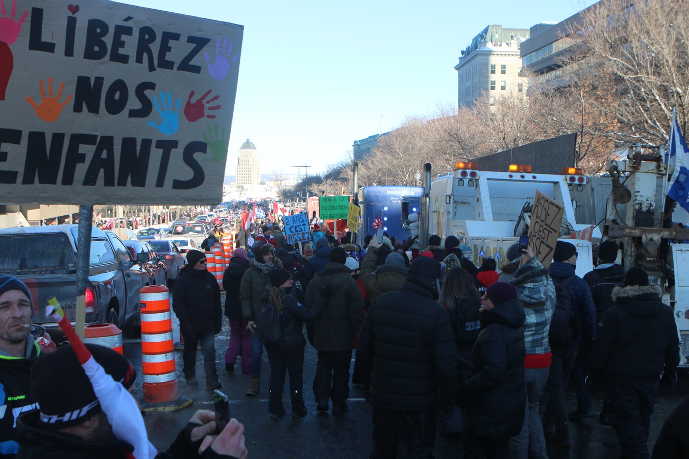 À travers la lentille de notre photojournaliste: spécial Manif de Québec