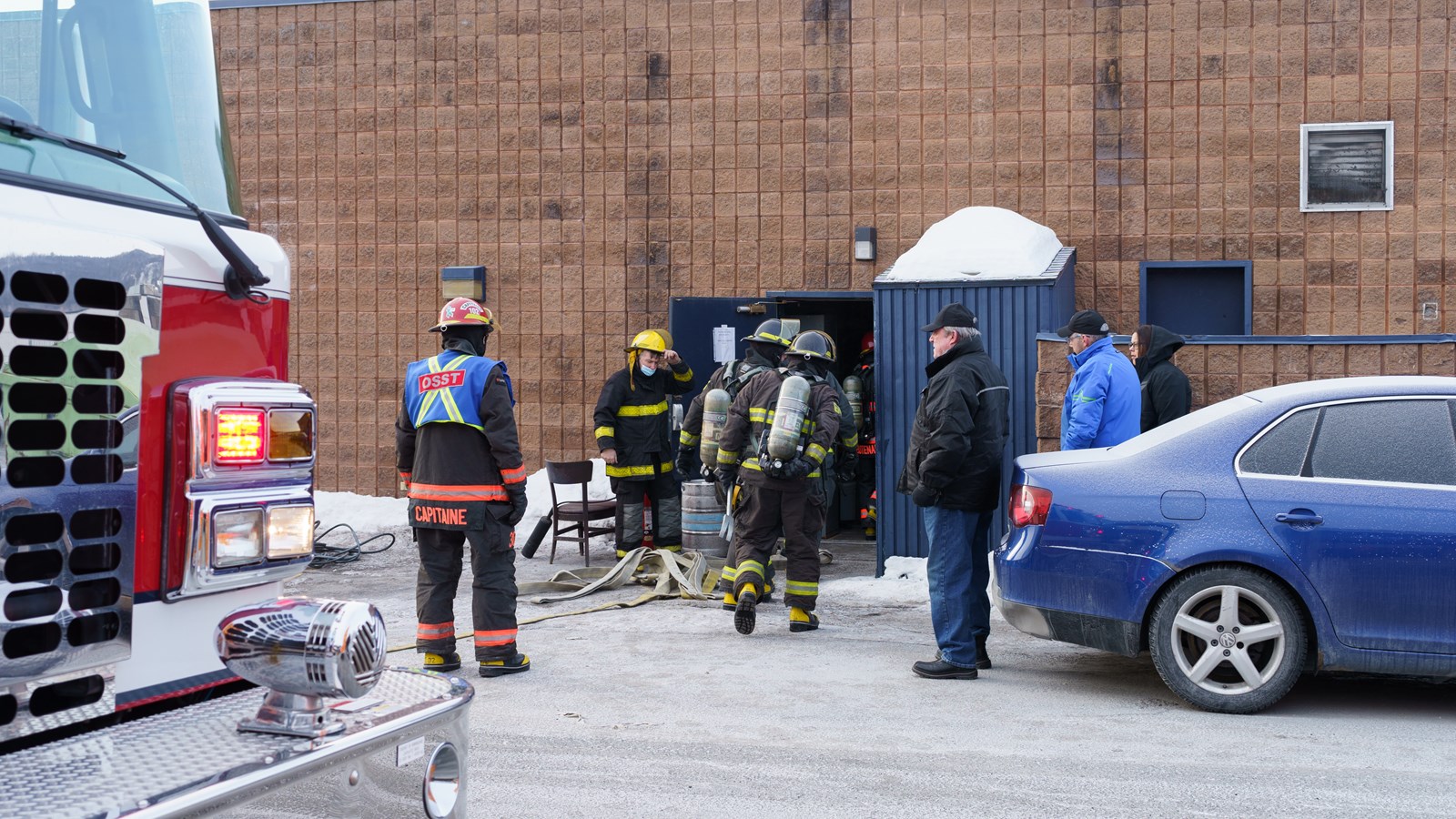 Un feu de résidence et un feu de commerce en Beauce