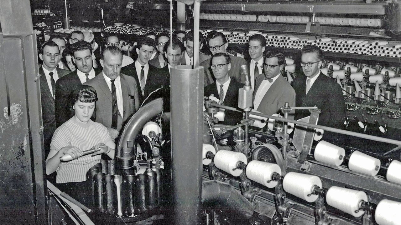 La manufacture Dionne Spinning Mills.