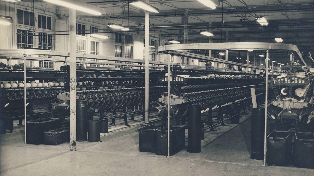 La manufacture Dionne Spinning Mills.