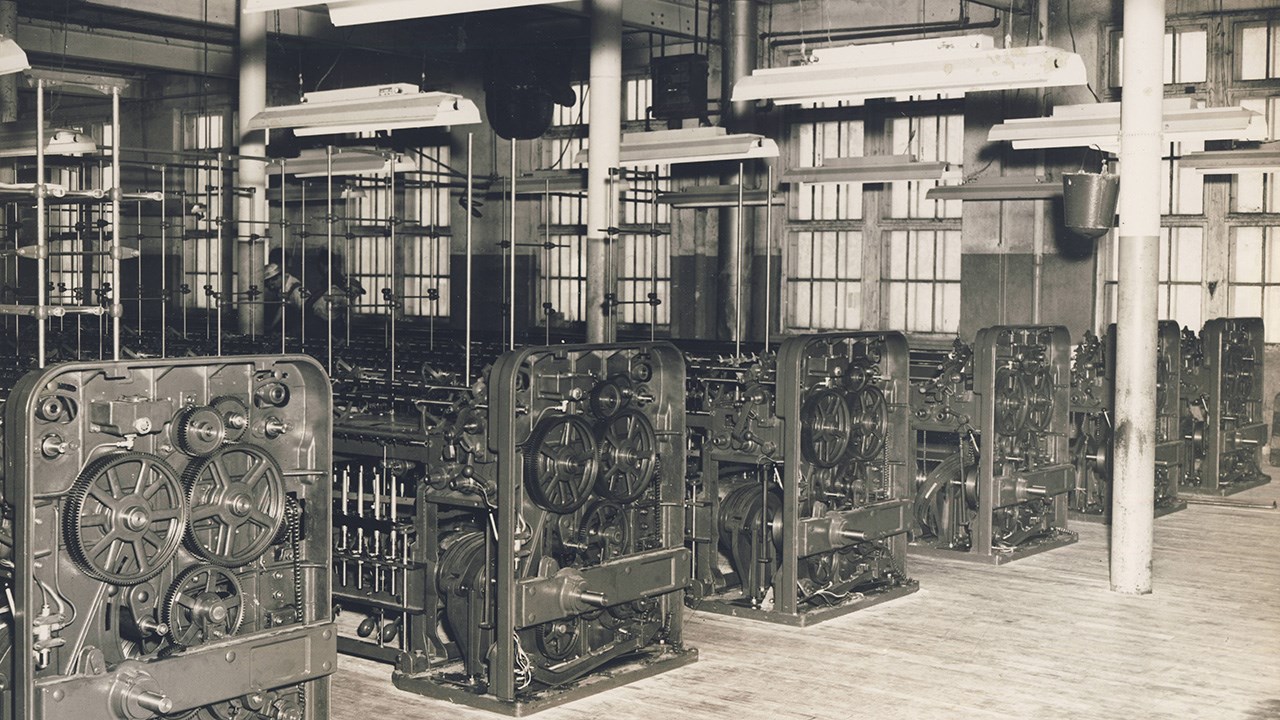 La manufacture Dionne Spinning Mills.