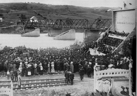 Visite Wilfrid Laurier été 1911 à Vallée -Jonction.