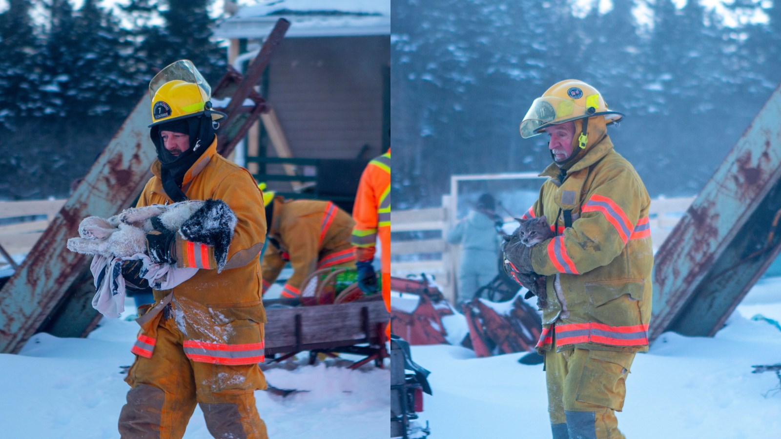 Une résidence ravagée par les flammes à Saint-Zacharie