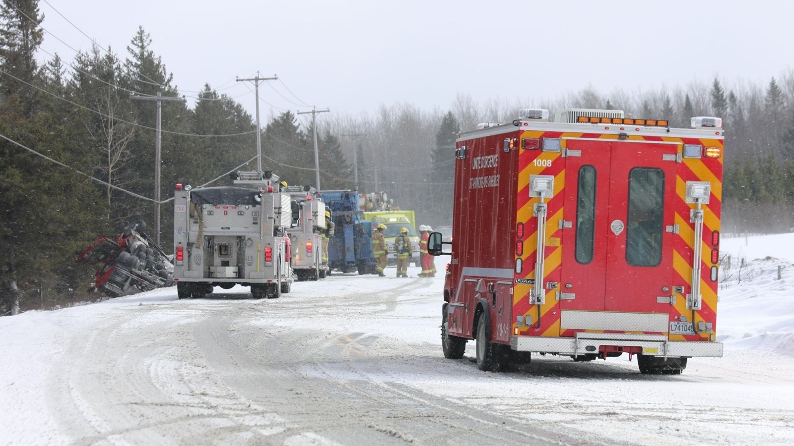 Le camionneur de l'accident sur la route 269 est décédé