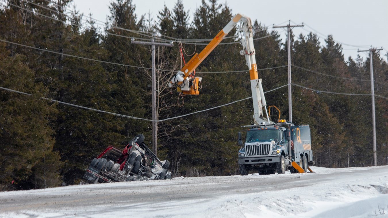 Le camionneur de l'accident sur la route 269 est décédé
