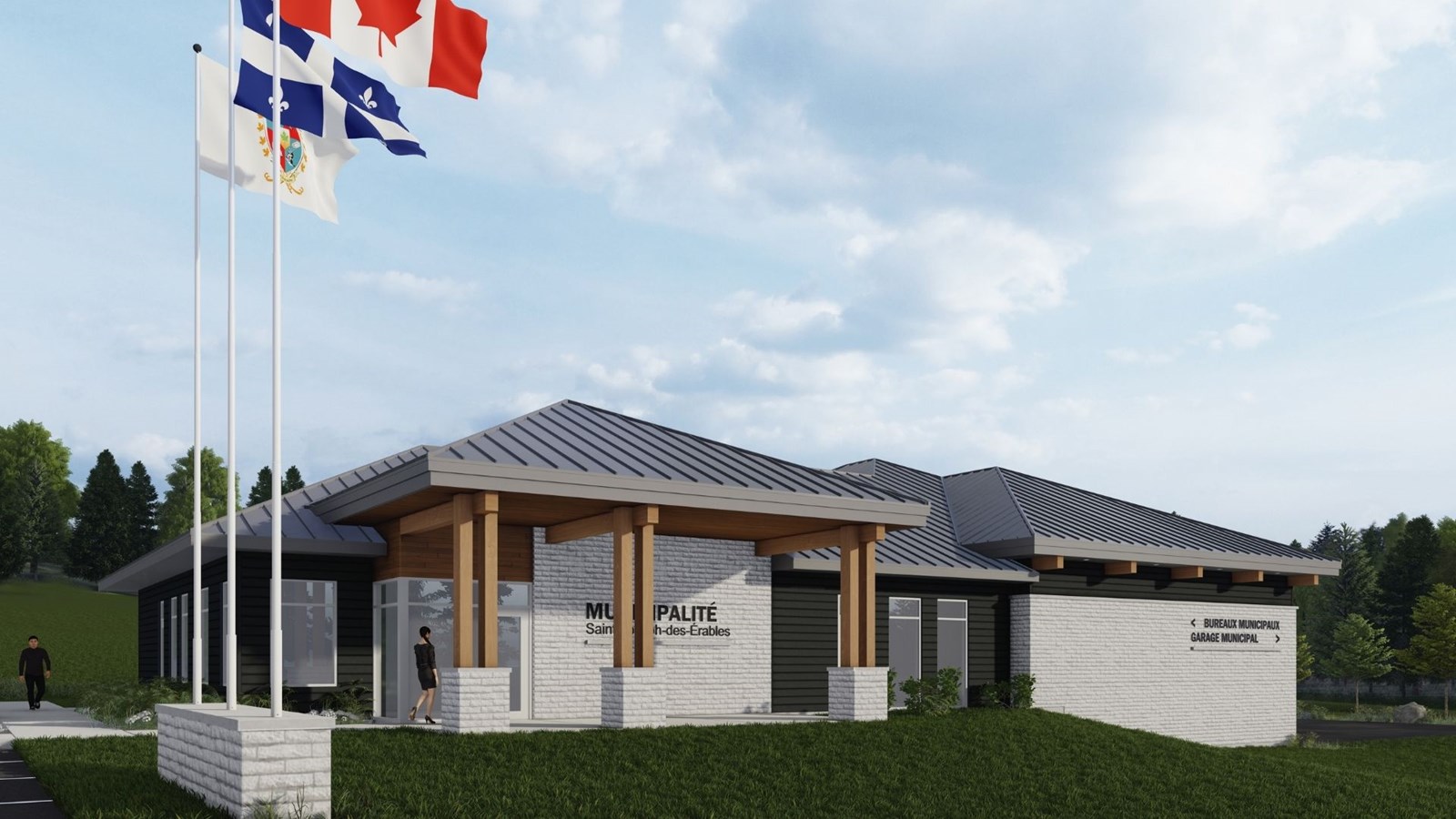 Deux bâtiments municipaux pour Saint-Joseph-des-Érables
