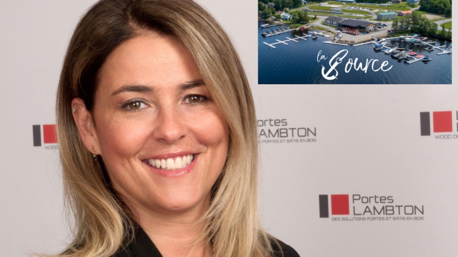 Alexandra Jacques, présidente d’honneur de la première édition du Souper Homard du Complexe La Source.
