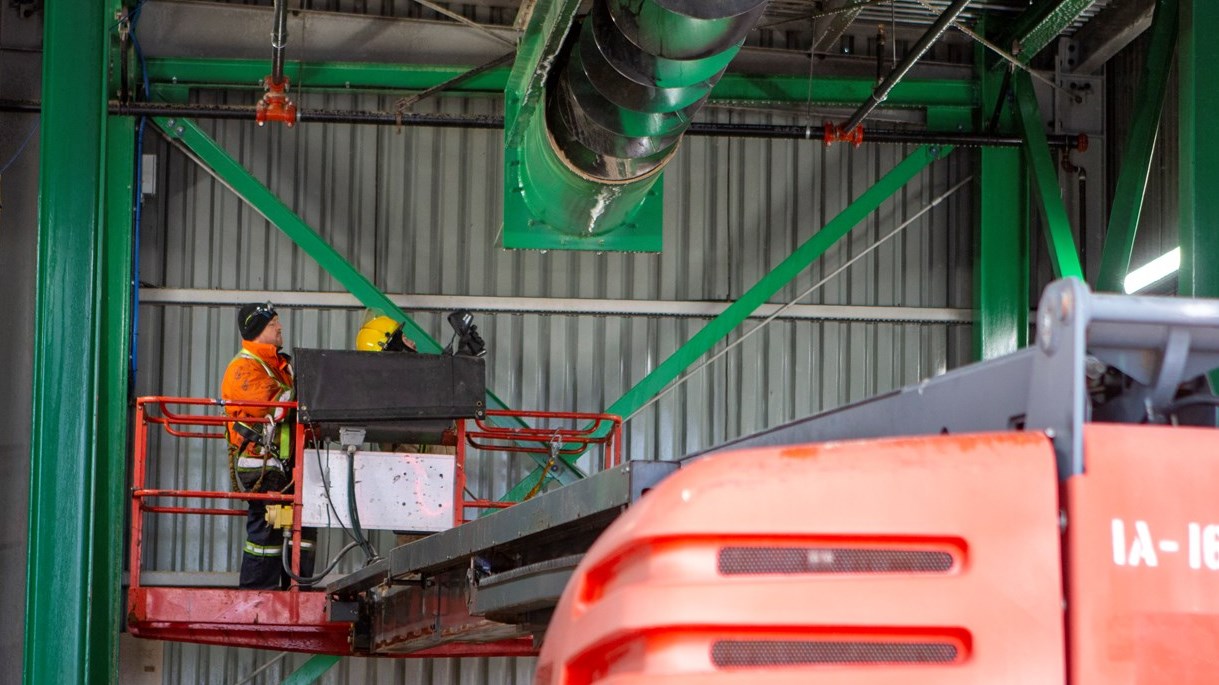 Incendie dans une usine à bois à Saint-Côme-Linière