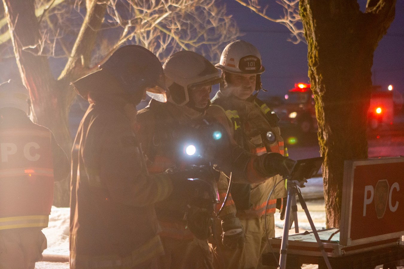 Un corps a été retrouvé dans les décombres d'un feu de résidence à Sainte-Hénédine