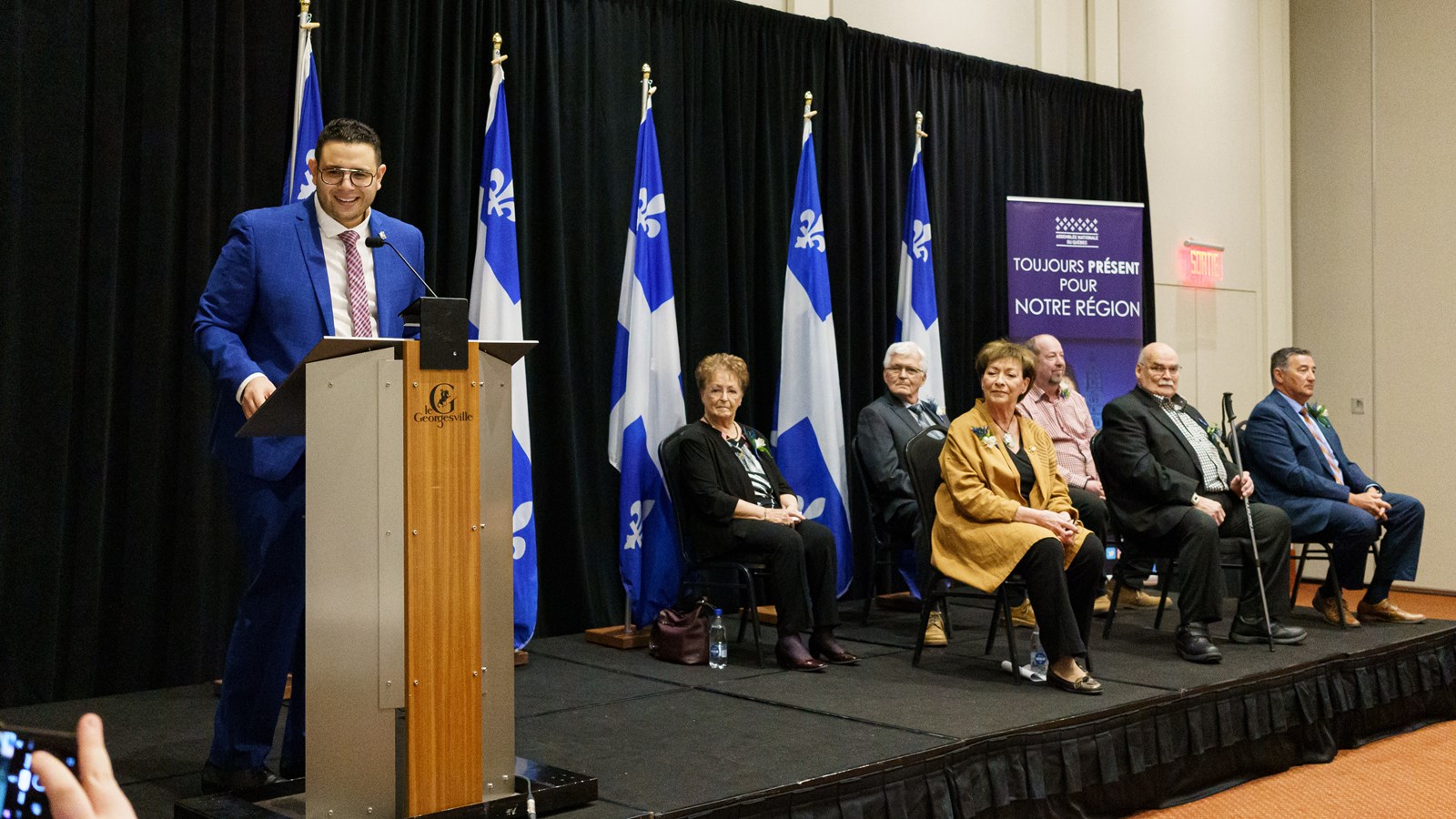 Six Beaucerons reçoivent la médaille de l’Assemblée nationale du Québec