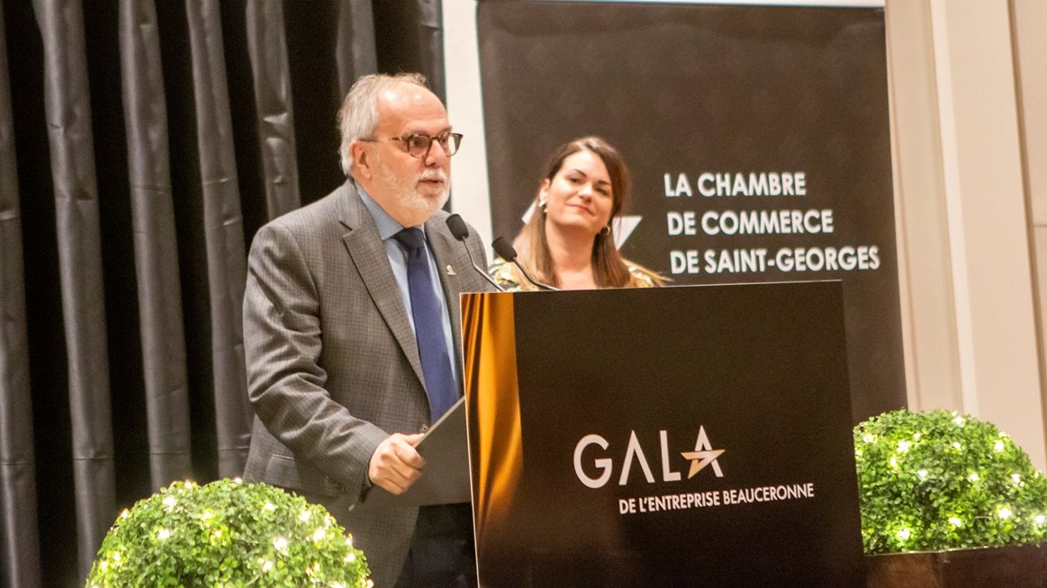 Claude Morin, maire de Saint-Georges