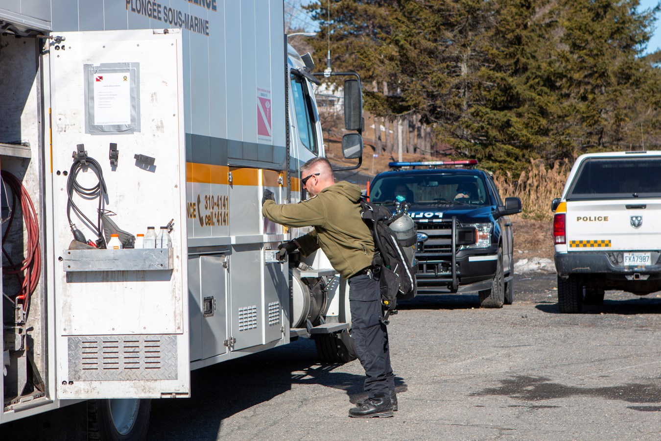 Un retour en images des recherches pour retrouver Richard Bisson
