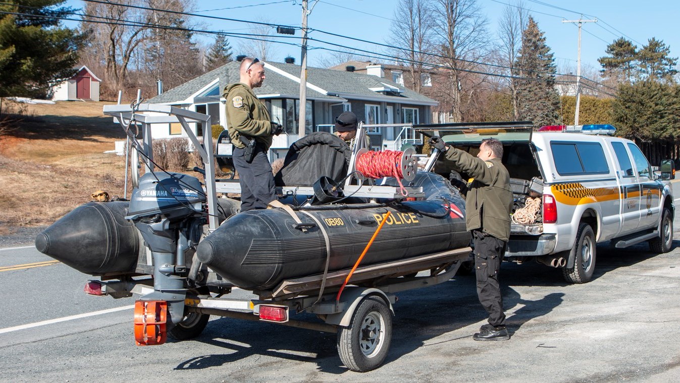 Un retour en images des recherches pour retrouver Richard Bisson