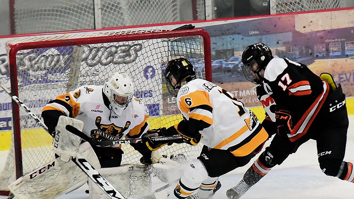 Les Chevaliers de Lévis victorieux de la première partie de la finale