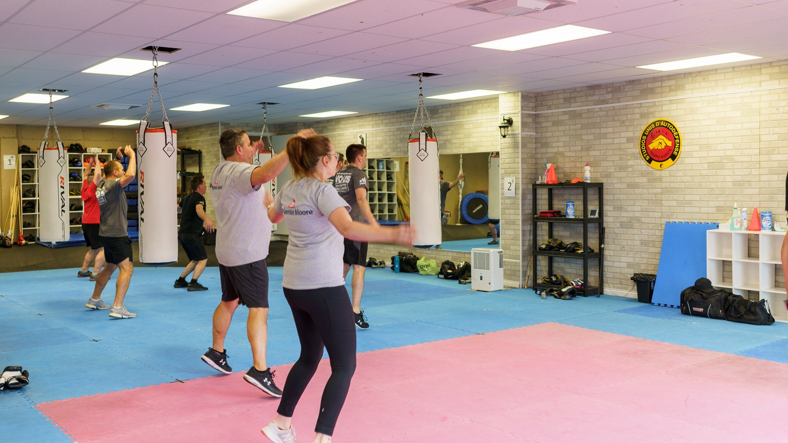Un entrainement de boxe au profit du Bercail