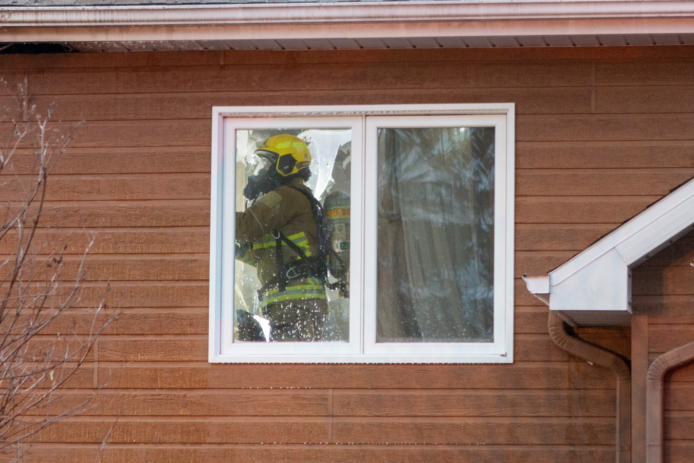 Deux familles prises en charge par la Croix rouge après l'incendie de leur résidence