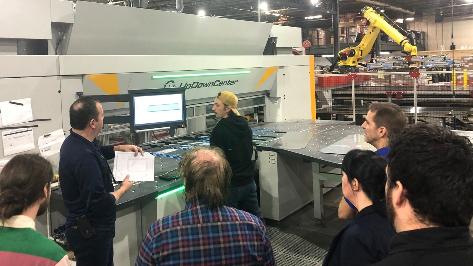 Visite de l’entreprise Métal Duquet.