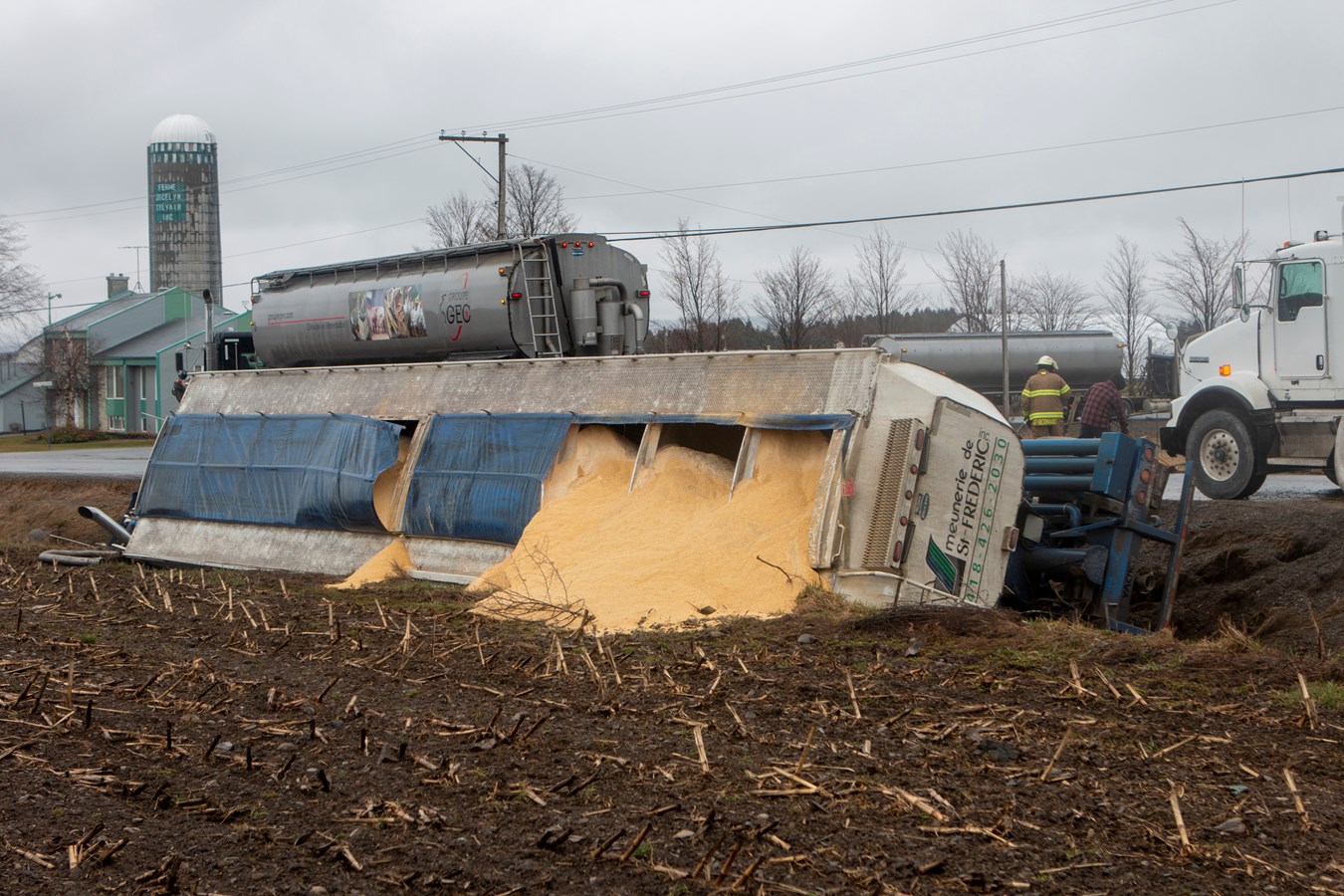 Accident à Saint-Bernard