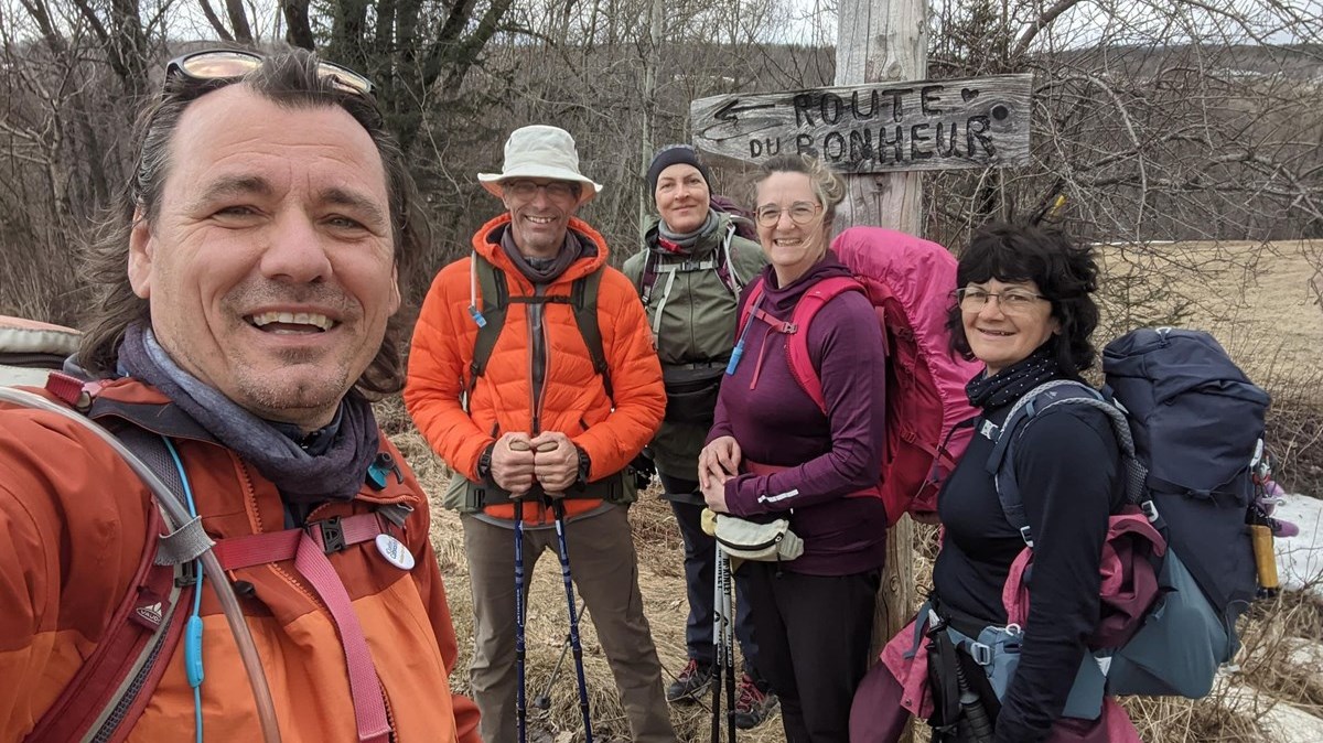 Ils ont marché 165 km de Richmond à Vallée-Jonction