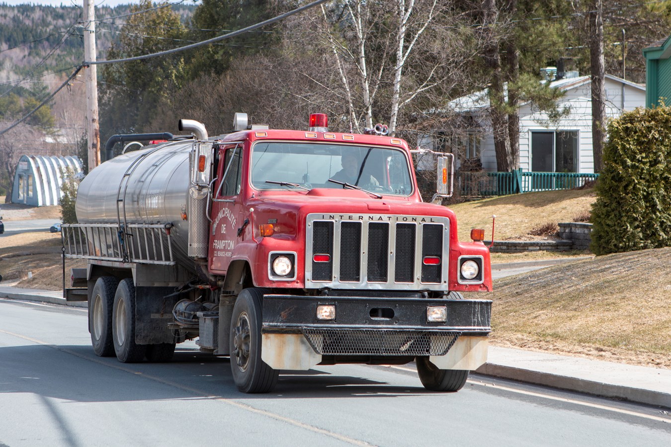 Début d'incendie à Frampton