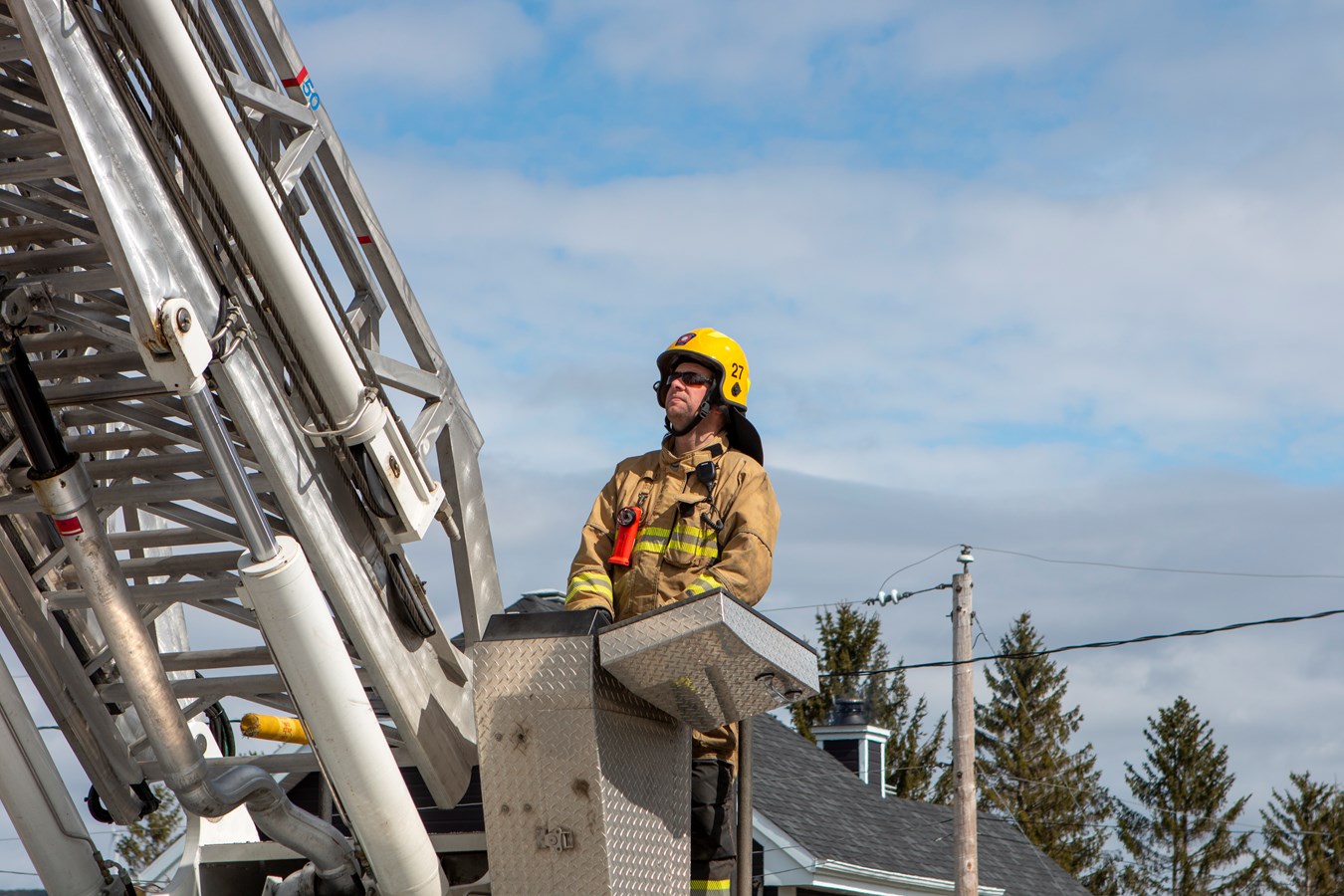 Début d'incendie à Frampton