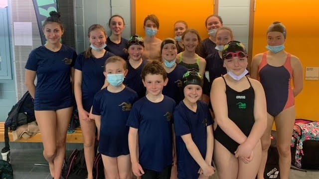 Quarante podiums pour le Club de natation régional de Beauce
