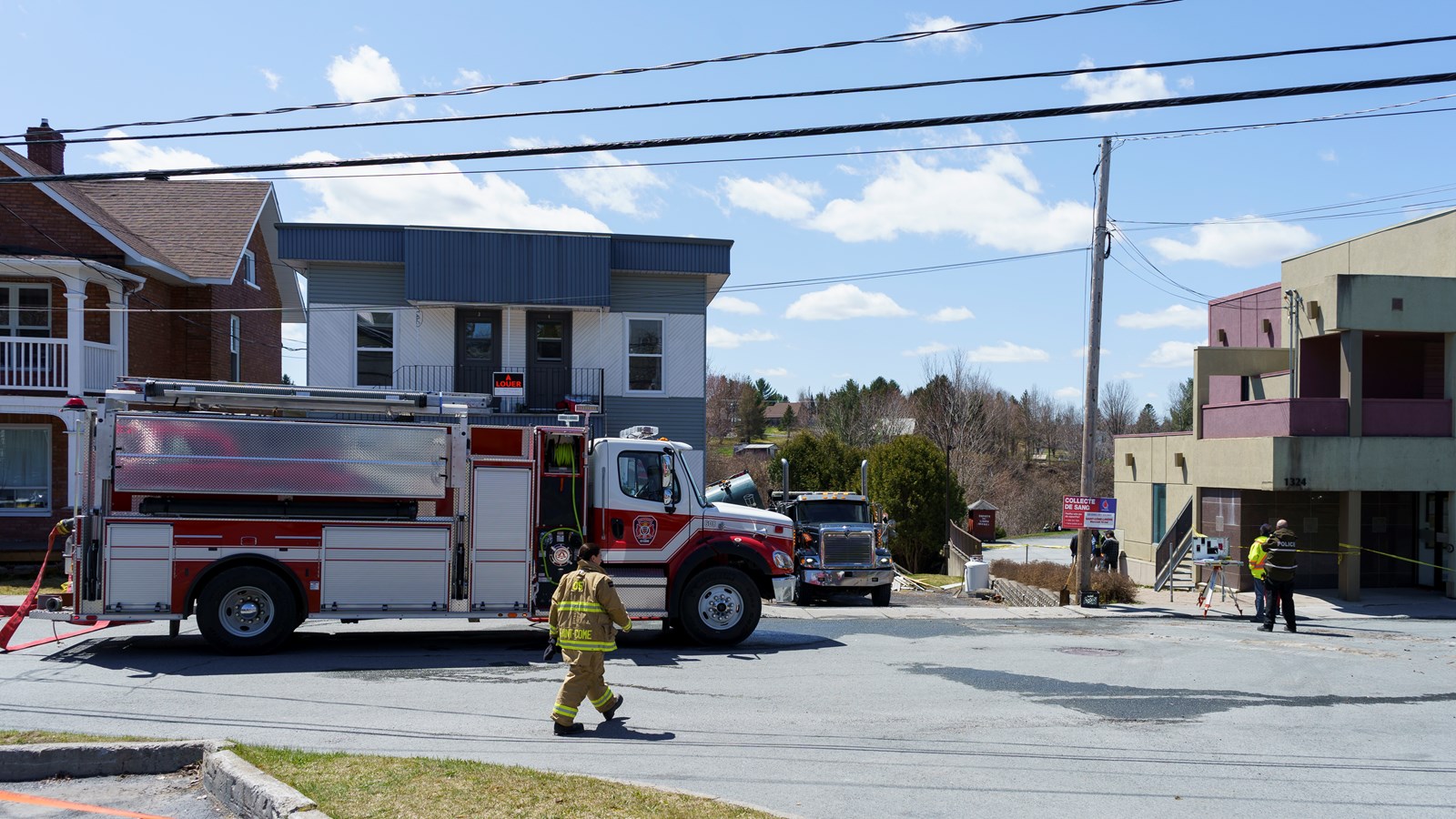Un camion à ordures détruit une maison à Saint-Côme-Linière