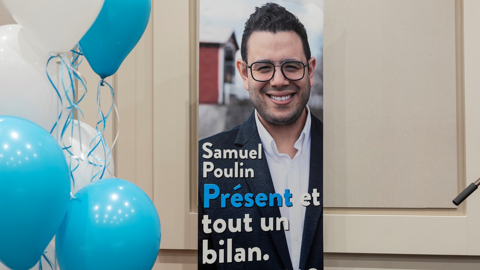 Samuel Poulin se présente pour un deuxième mandat