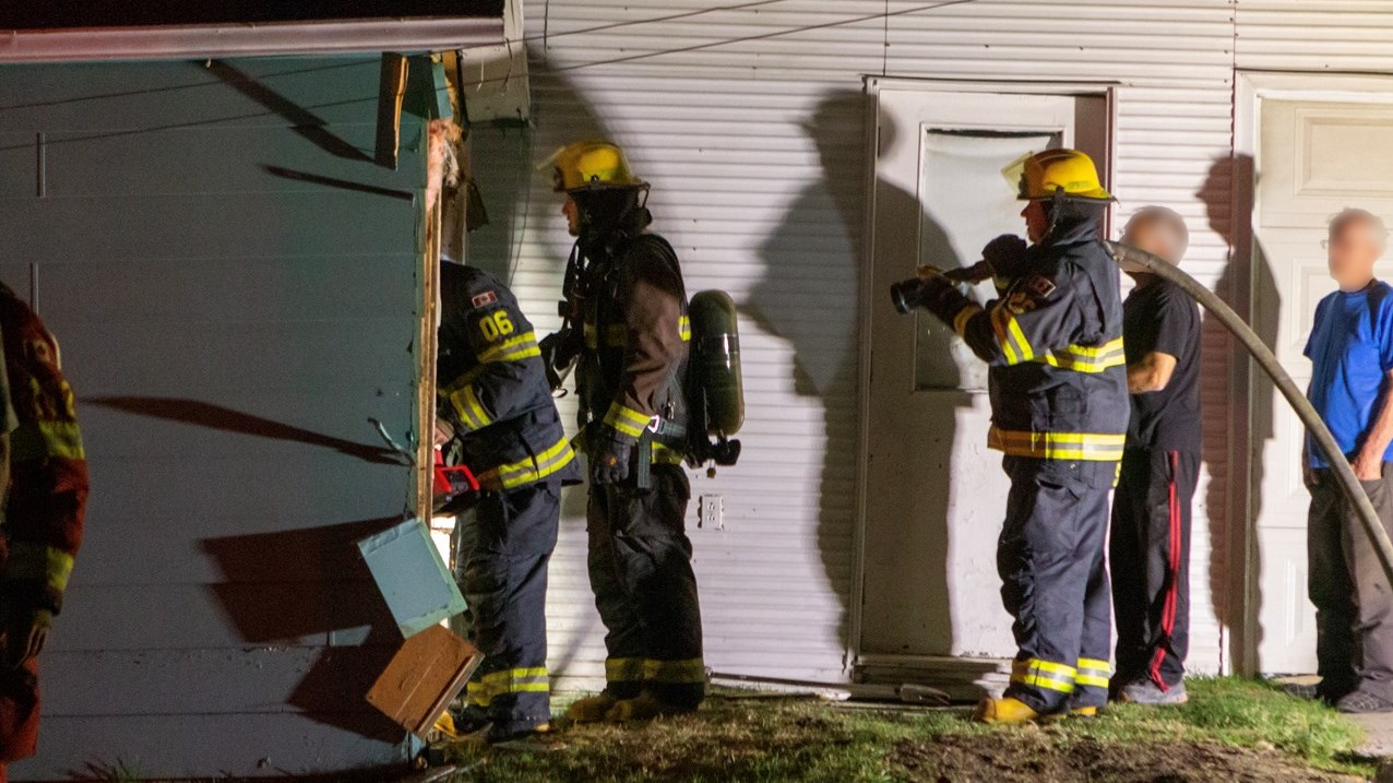 Feu de résidence à Beauceville: deux voisines ont sauvé la situation