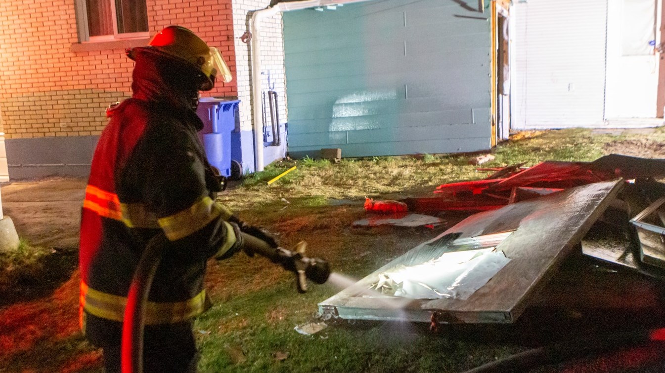 Feu de résidence à Beauceville: deux voisines ont sauvé la situation