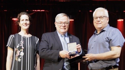 Chantal Gravel, présidente CCINB - Luc Provençal - Mario Caron
