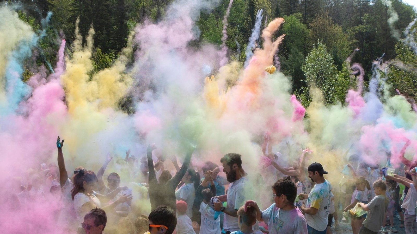 Course colorée: un franc succès!