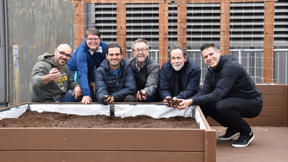 Pierre-Olivier Lachapelle, Marie-Anne Moreau, Michel Baillargeon, François Talbot, René Allen et Daniel Laflamme