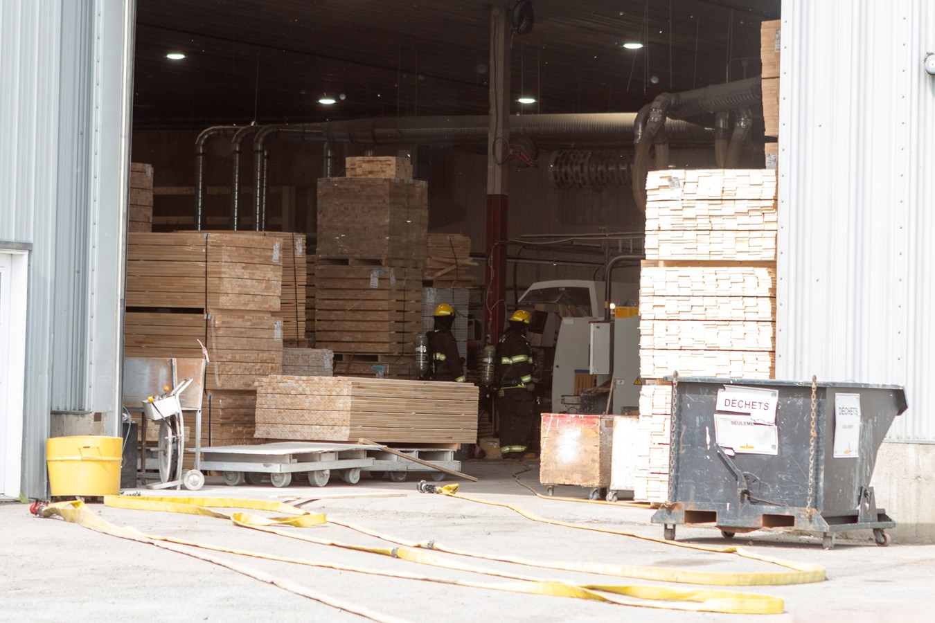Feu mineur chez Bois ouvré