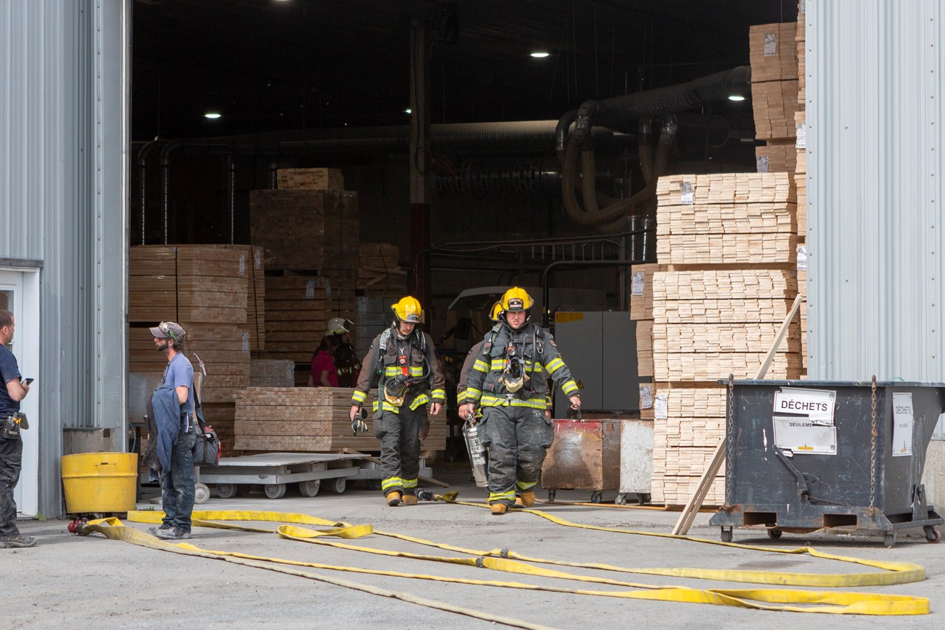 Feu mineur chez Bois ouvré