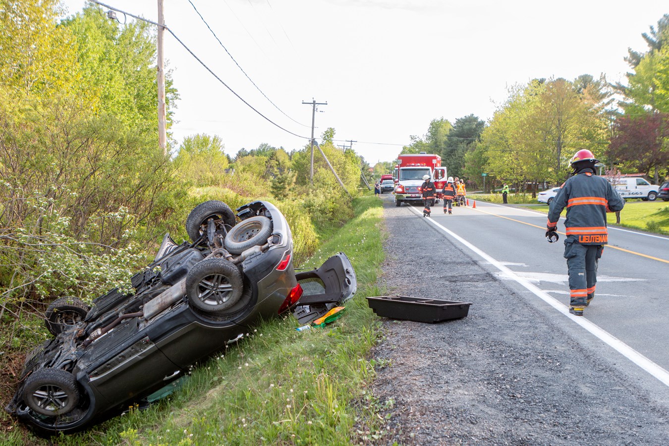 Deux accidents à Saint-Georges en fin d'après-midi