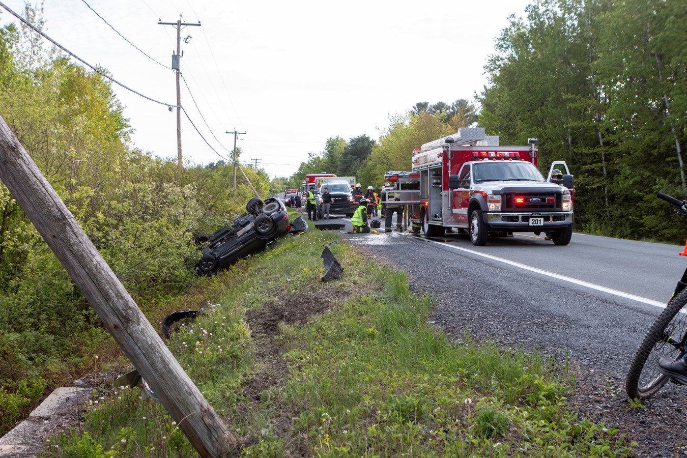 Deux accidents à Saint-Georges en fin d'après-midi