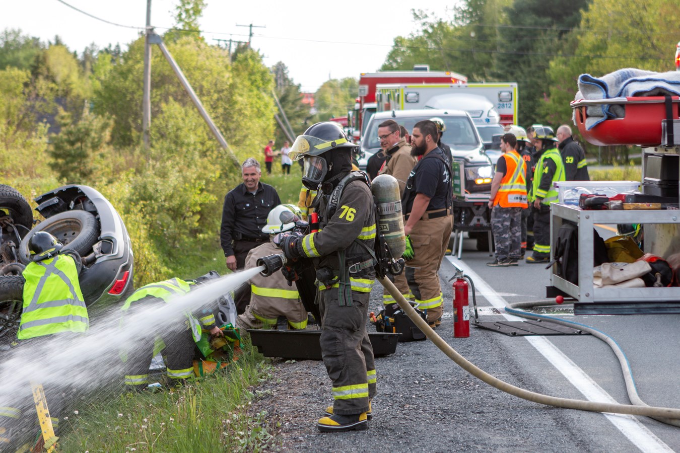 Deux accidents à Saint-Georges en fin d'après-midi