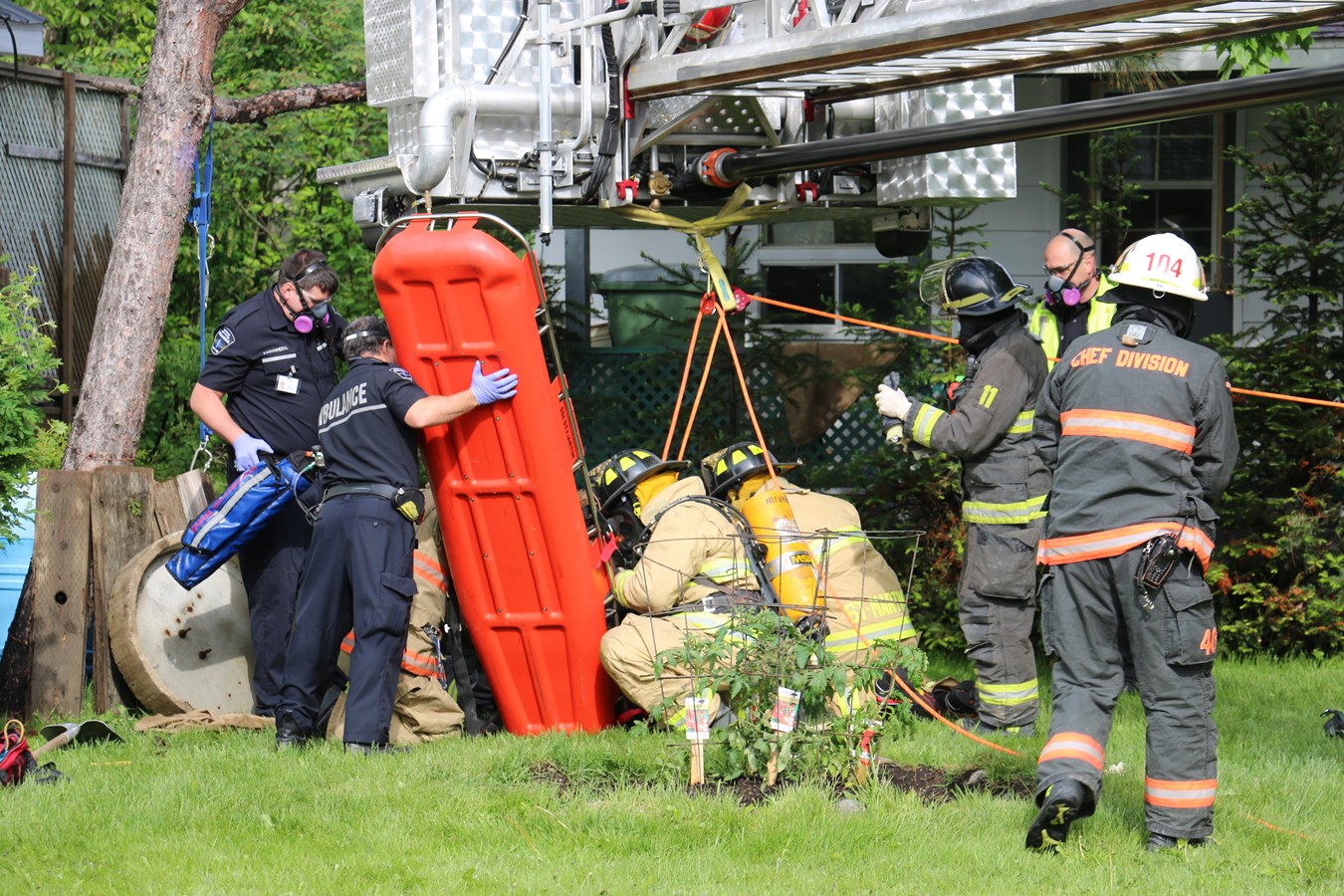 Les techniciens ambulanciers dans le feu de l'action