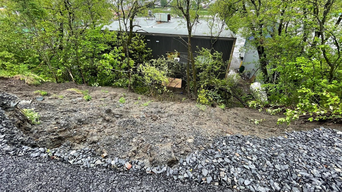 Les fortes pluies font des dégâts en Beauce