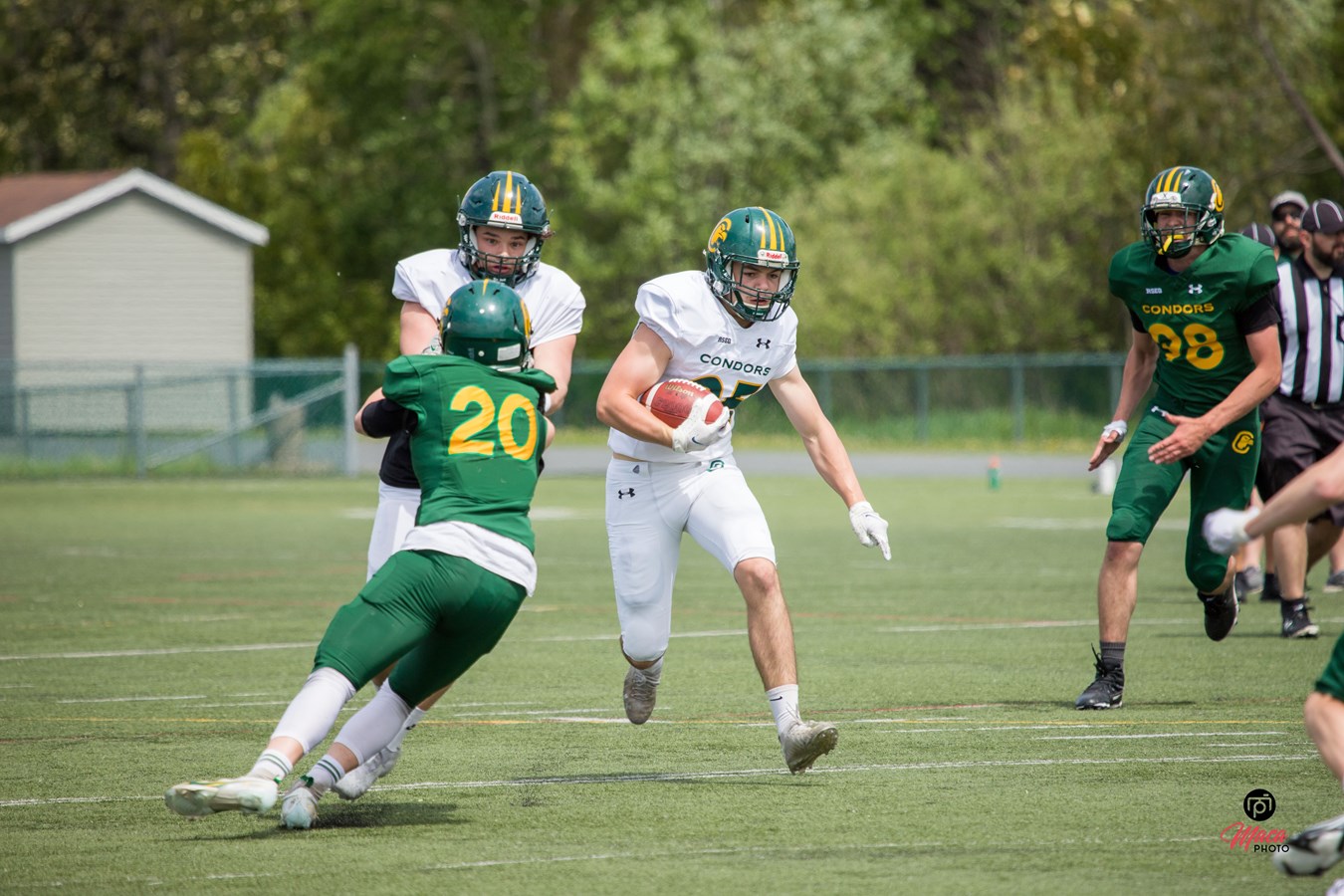 Condors football: une équipe toujours compétitive, selon l'entraineur-chef