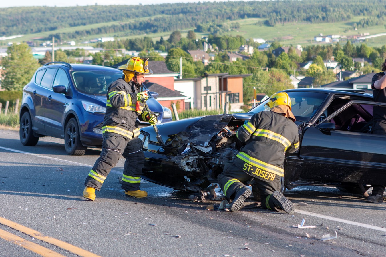Collision à Saint-Joseph-de-Beauce