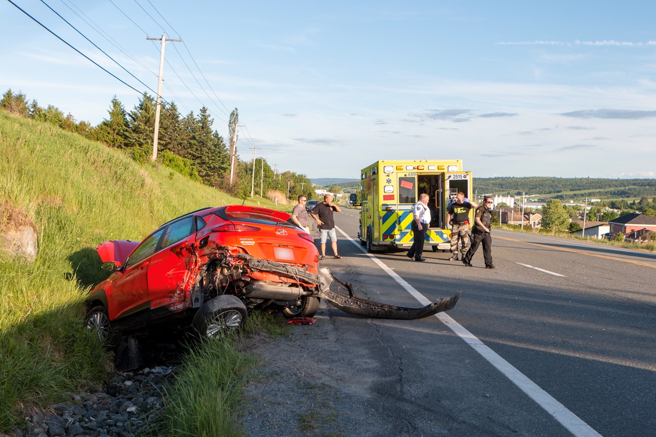 Collision à Saint-Joseph-de-Beauce